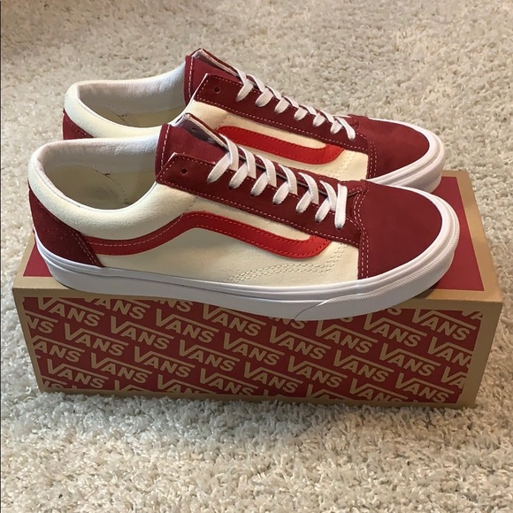 red retro vans